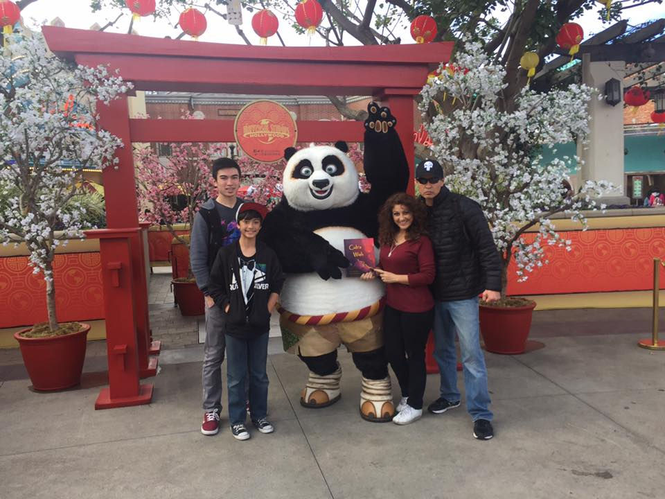 Celebrating with Po