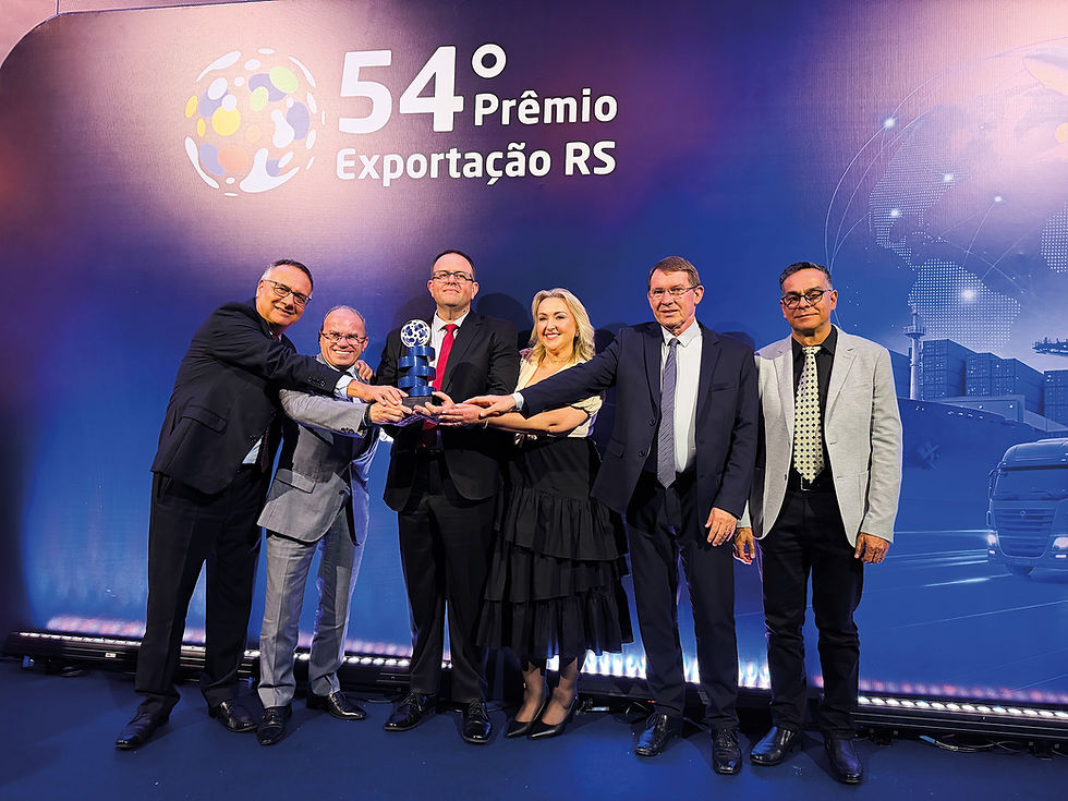 Reconhecimento pela 11ª vez no Prêmio Exportação RS