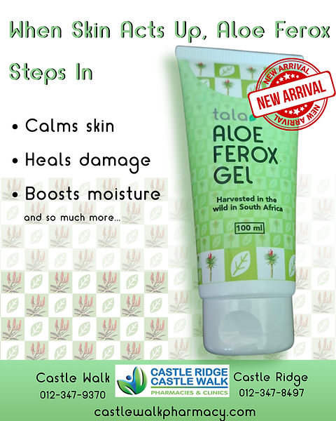 Aloe Ferox Gel | Castle walk Pharmacy