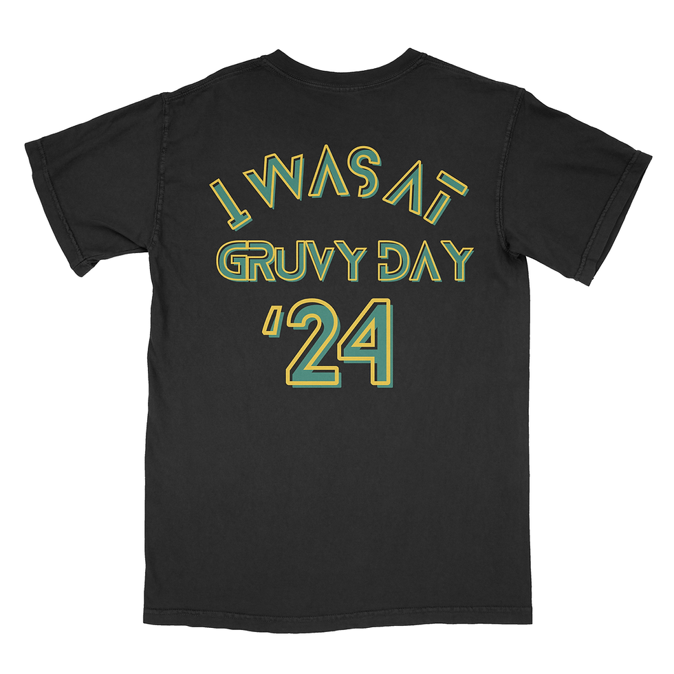 Thumbnail: GRUVY DAY '24 // Black Tee