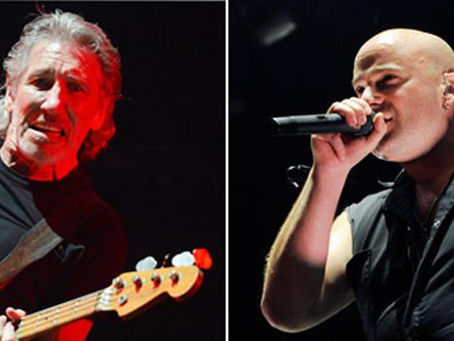 Pelea del Rock:Draiman de Disturbed y Roger Waters de Pink Floyd chocan por el conflicto entre Israel y Gaza