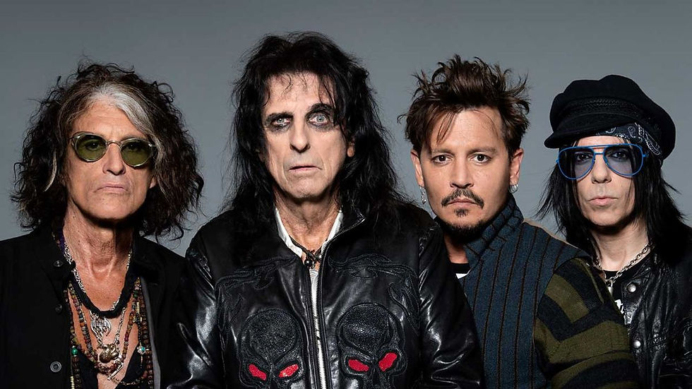 Alice Cooper, Johnny Depp y Joe Perry reviven a los Hollywood Vampires: Tour 2026 arranca en The O2 de Londres 