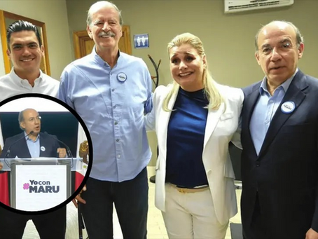 Calderón arremete en evento panista: “México necesita más Marus Campos y menos Rocha Moyas”