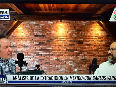 Carlos Vargas explica el proceso de extradición contra Rocha Moya y políticos de Morena