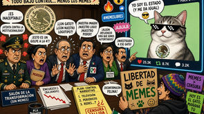 “Ley Antimemes”: el gobierno ya no aguanta ni el meme del gato con logo oficial
