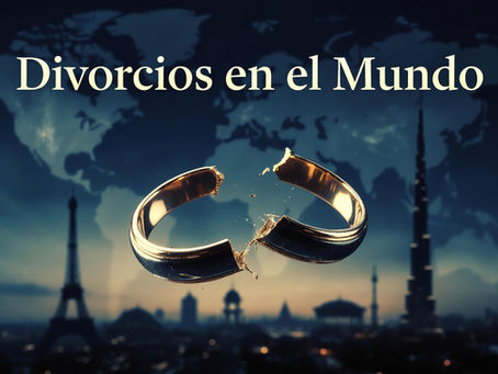 ¿Dónde se Divorcian Más en el Mundo y en México? Ranking Actualizado + Causas