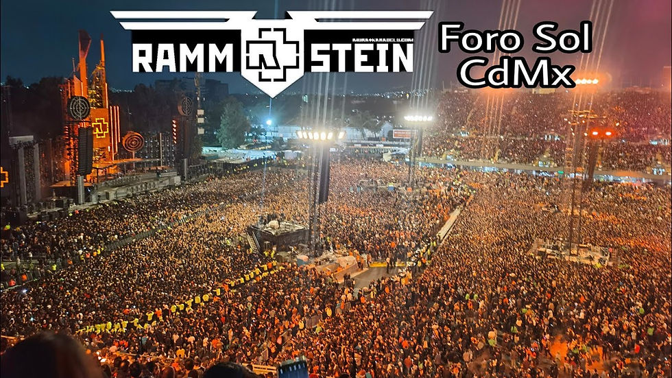 ¡Rammstein anuncia “Live in Mexico City”! El histórico concierto del Foro Sol llega a cines el 4 de noviembre