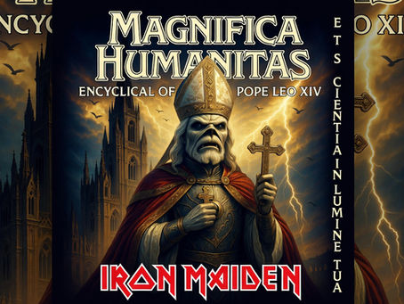 “¿Porque dicen que el Papa León XIV es fan de Iron Maiden? La encíclica que hizo gritar ‘Up the Irons’ a los metaleros”