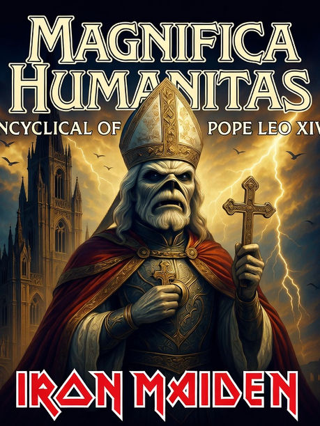 “¿Porque dicen que el Papa León XIV es fan de Iron Maiden? La encíclica que hizo gritar ‘Up the Irons’ a los metaleros”