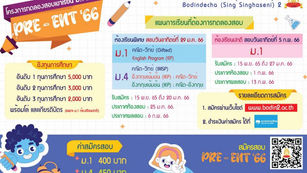 📌โรงเรียนบดินทรเดชา (สิงห์ สิงหเสนี) 2 เปิดรับสมัครสอบพรีเทสเข้าม.1 ประจำปีการศึกษา 2566😀