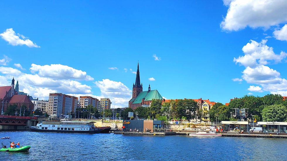 Oder River, Szczecin