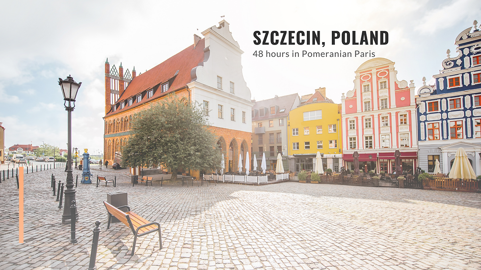 Szczecin, Old Town square, Poland