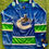 Thumbnail: Vancouver Canucks Adidas Blue Home Jersey