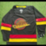 Vancouver Canucks Fanatics Black Skate Jersey
