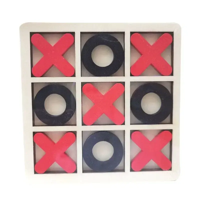 Thumbnail: Smart Tic Tac Toe Board™ - Wooden Educational Board Game for Kids