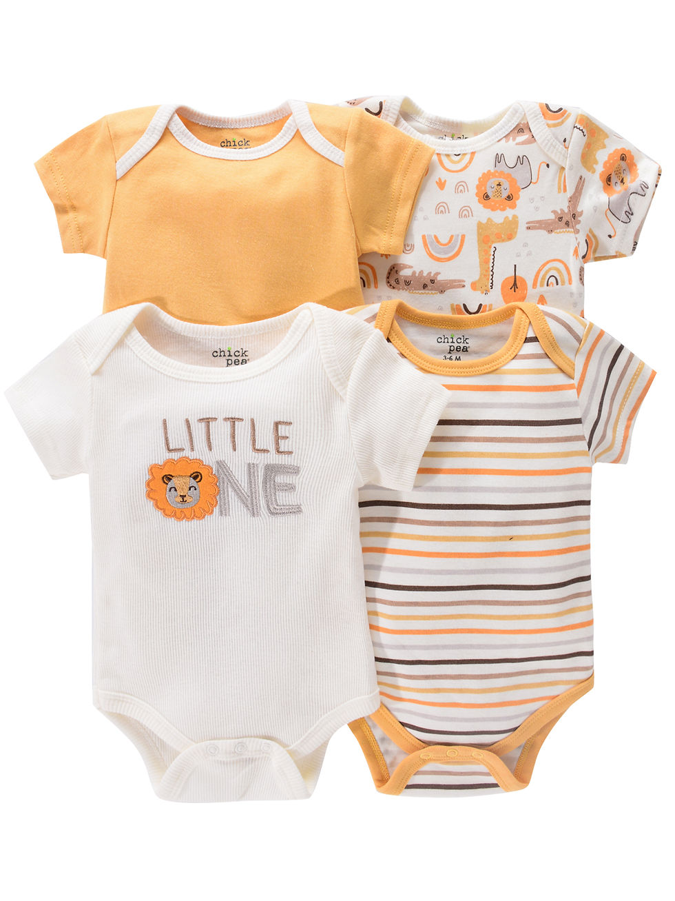 Thumbnail: Little Safari Baby Bodysuit Set™