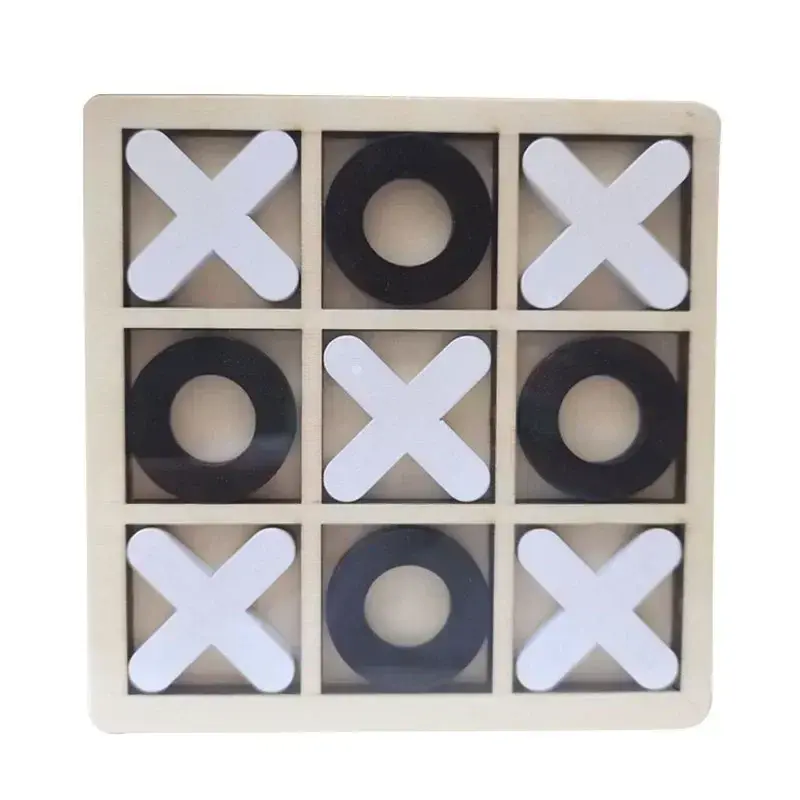 Thumbnail: Smart Tic Tac Toe Board™ - Wooden Educational Board Game for Kids