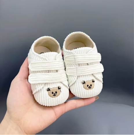 Thumbnail: Little Bear Baby Sneakers - Soft First Walker Shoes for Babies