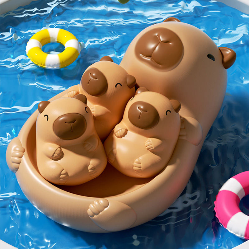 Thumbnail: Cute Capybara Bath Toy Set™