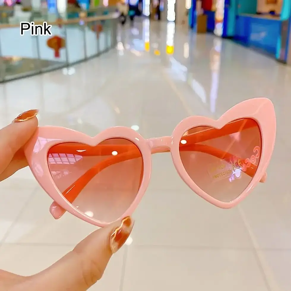 Thumbnail: Sweet Heart Kids Sunglasses - Cute UV400 Heart Shades for Girls