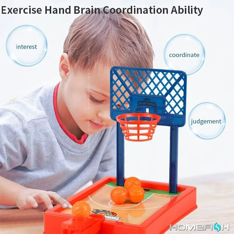 Thumbnail: Mini Basketball Shoot Game™ - Kids Desktop Basketball Toy