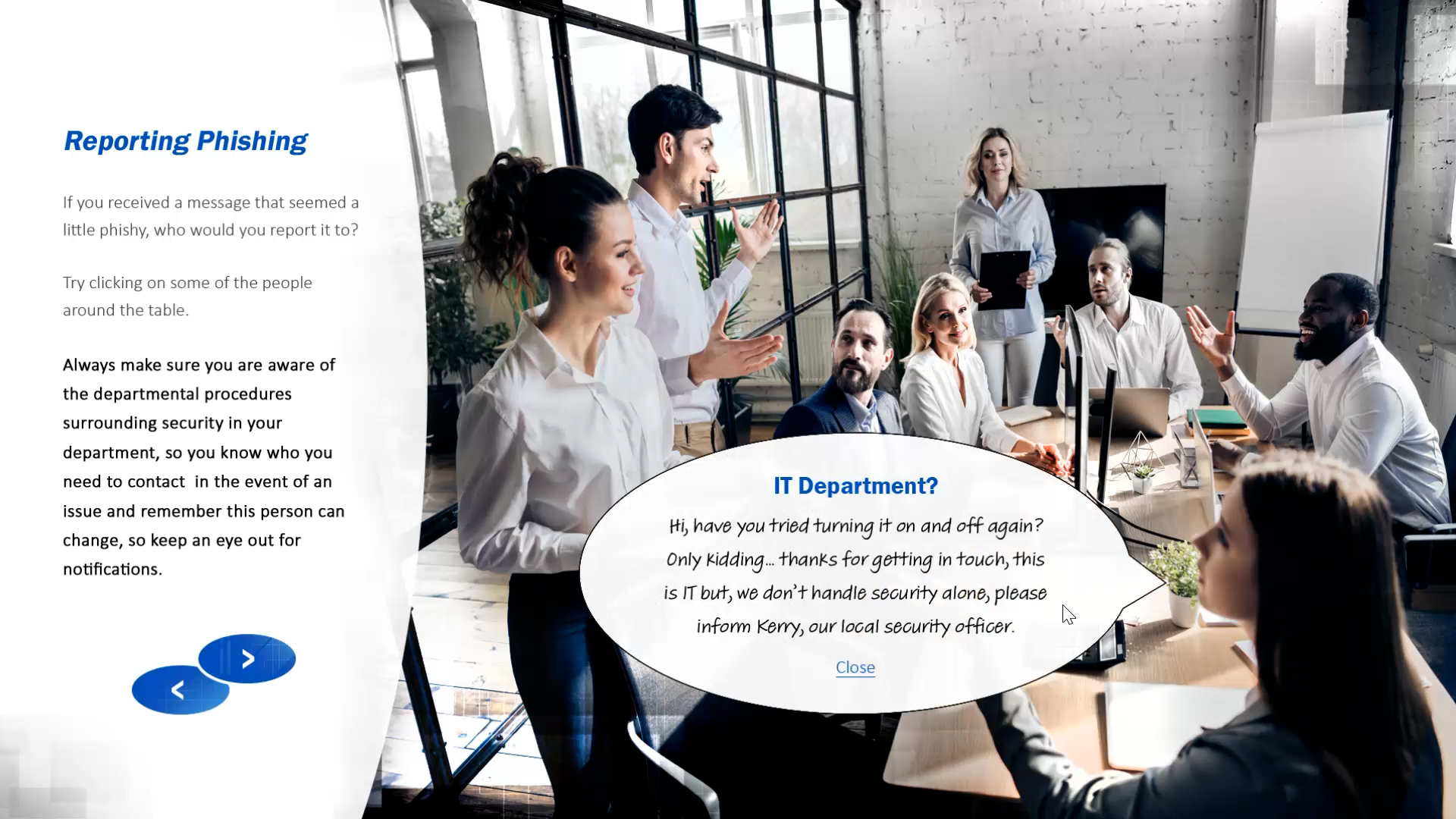 'Pull' Learning Interaction