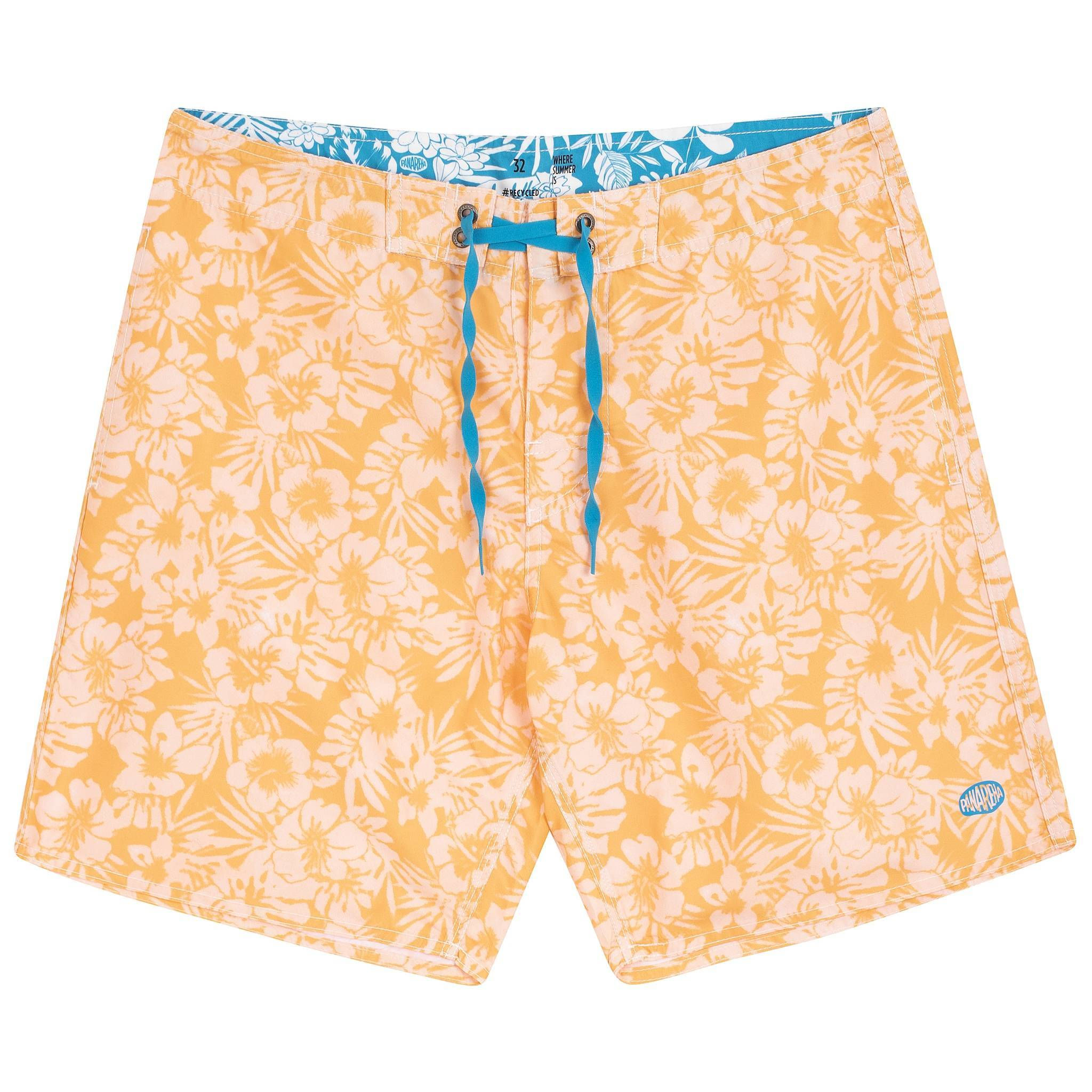 'HOOKIPA' Beach Shorts | Yellow