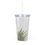 Thumbnail: 'Island Sipper' Plastic Tumbler with Straw
