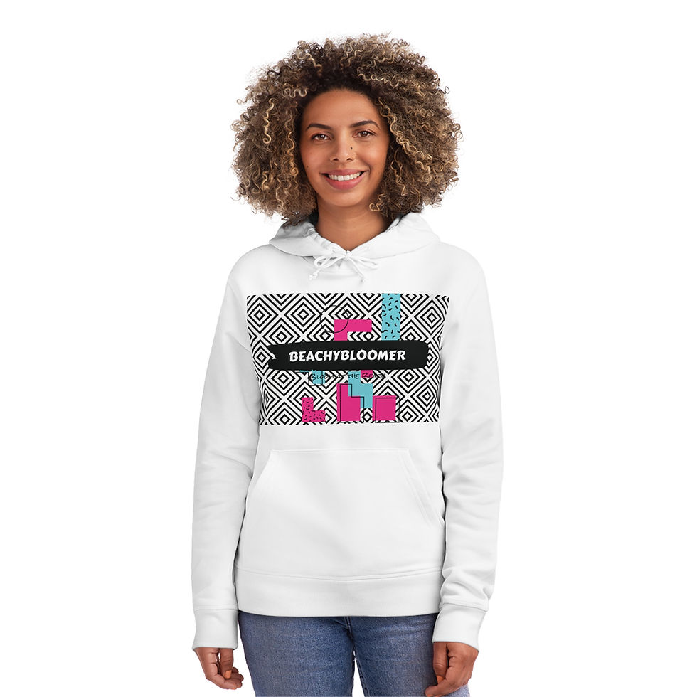 Thumbnail: 'Cyber-Pulse' Unisex Drummer Hoodie