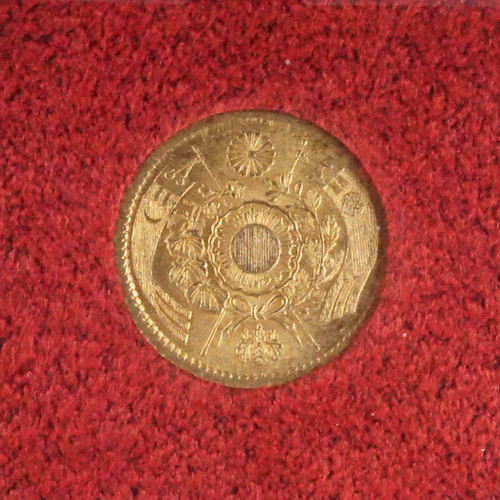 財務省1円金貨　 I D 13875　値下げ不可 日本 明治4年(1871) 1円 金貨 NGC MS64 ハイドット 6651086001