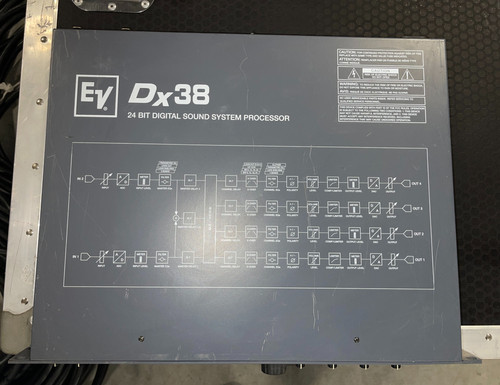 【中古】 Work E．P． SoundTeam 1PCS Electro-Voice (EV) Dx38 Digital Sound System Processor