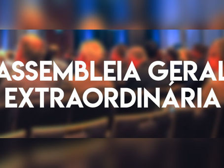 Assembleia Geral Extraordinária 03/05/2023 às 18h45 (Google Meet)