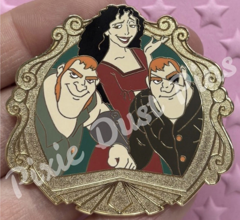 Mother Gothel with the Stabbington Brothers RARE Limited Edition Disney pin