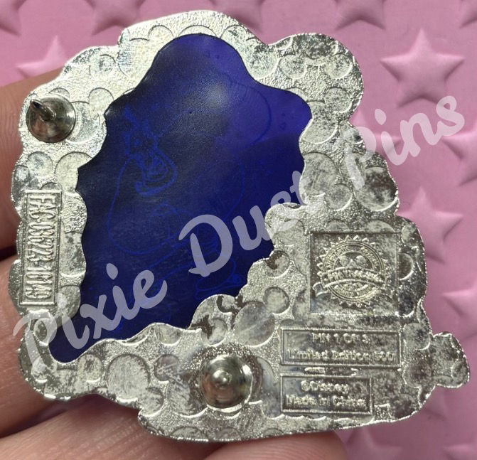 Thumbnail: Aladdin and Genie stained glass limited edition pin