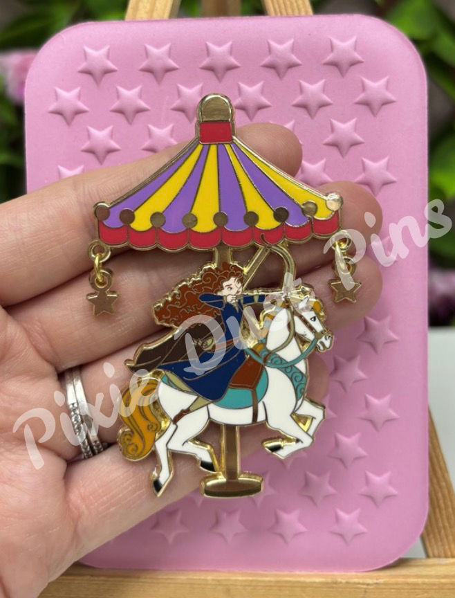 Thumbnail: Princess Merida from Brave Carousel de Lancelot Disneyland Paris limited edition