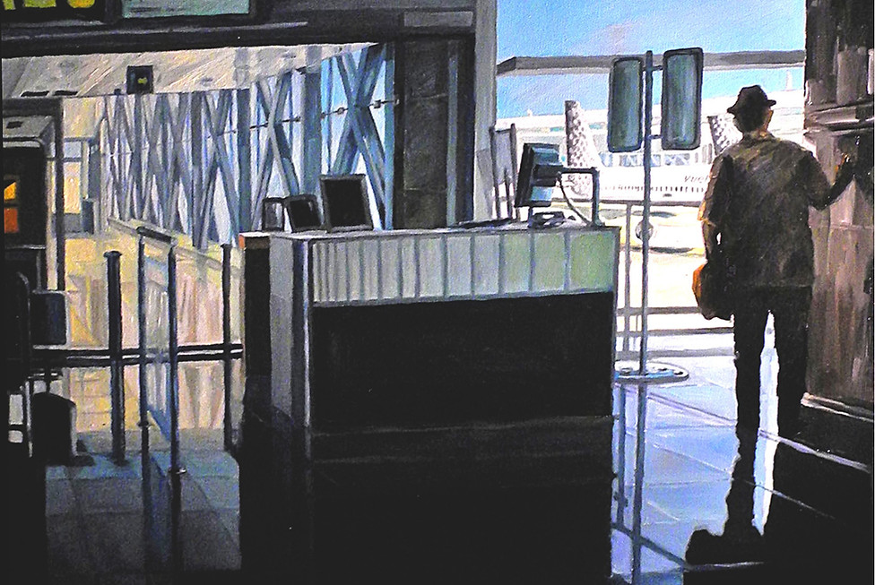 Le prochain départ huile 2014 100x80.jpg