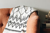 Black and White Throw Blanket