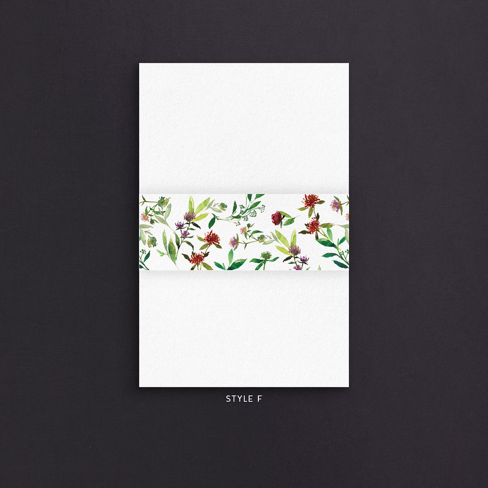 Thumbnail: BELLY BANDS - DIGITALLY PRINTED