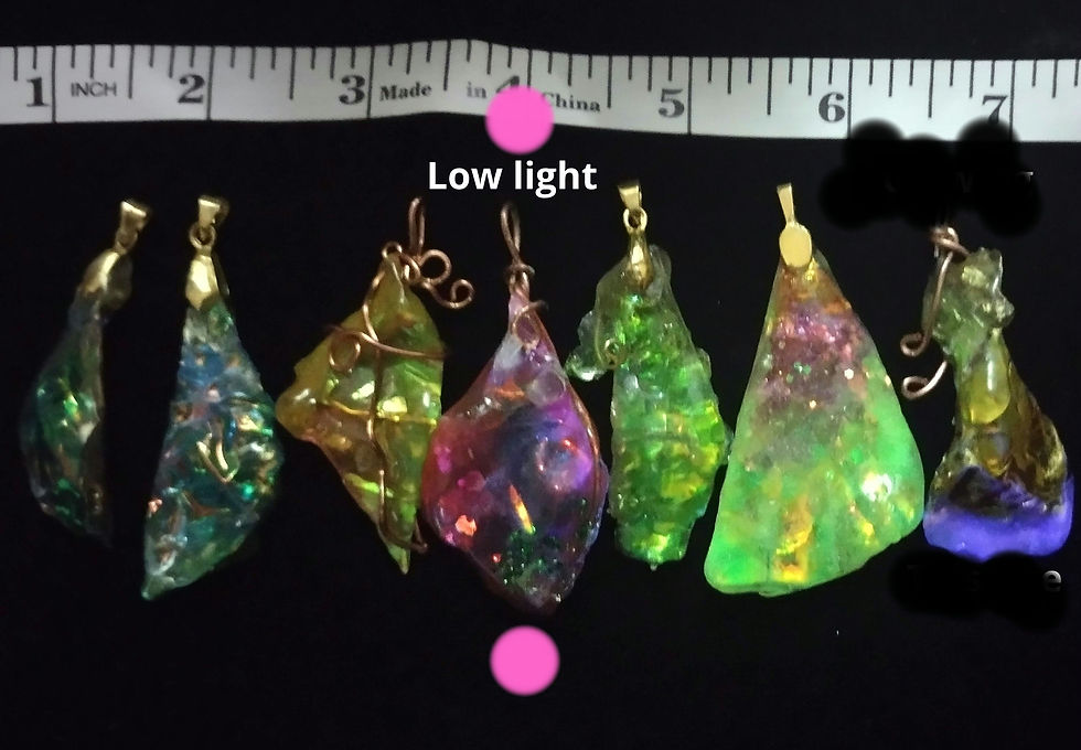 Thumbnail: CherUrLight Multi-Color Pink Pendant