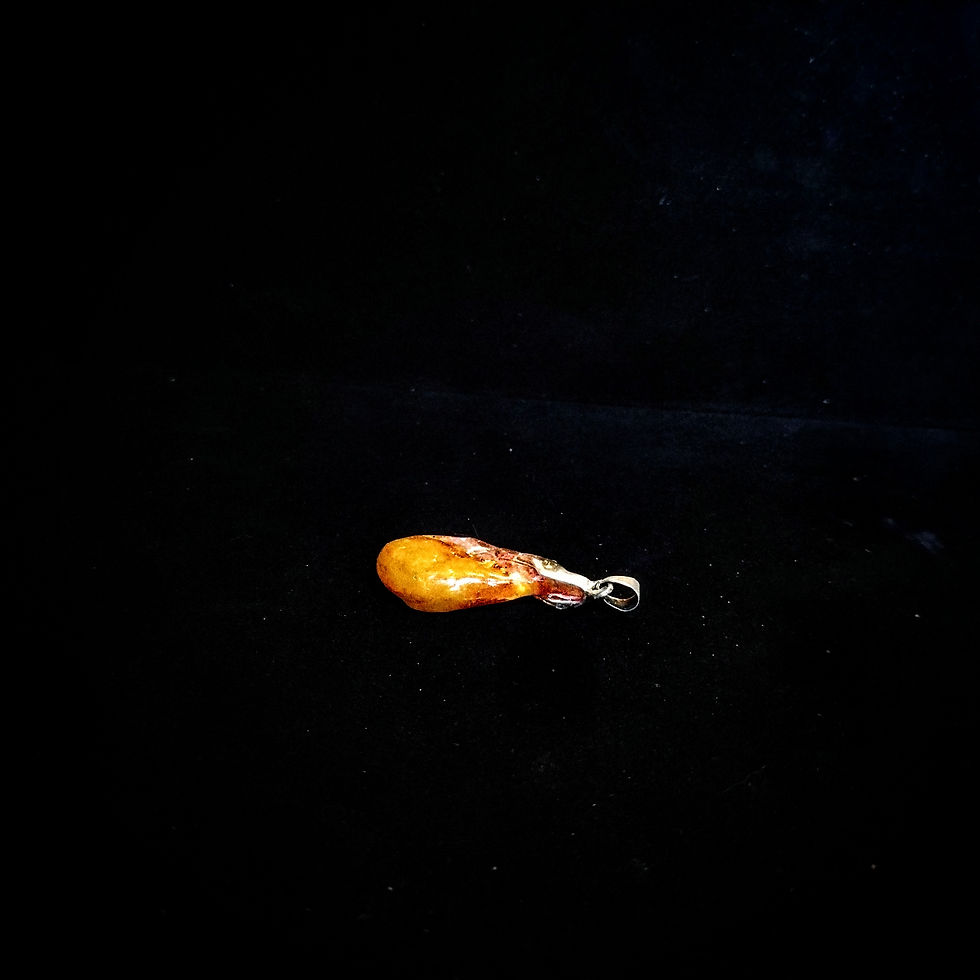 Thumbnail: CherUrLight  Yellow Coral Pendant