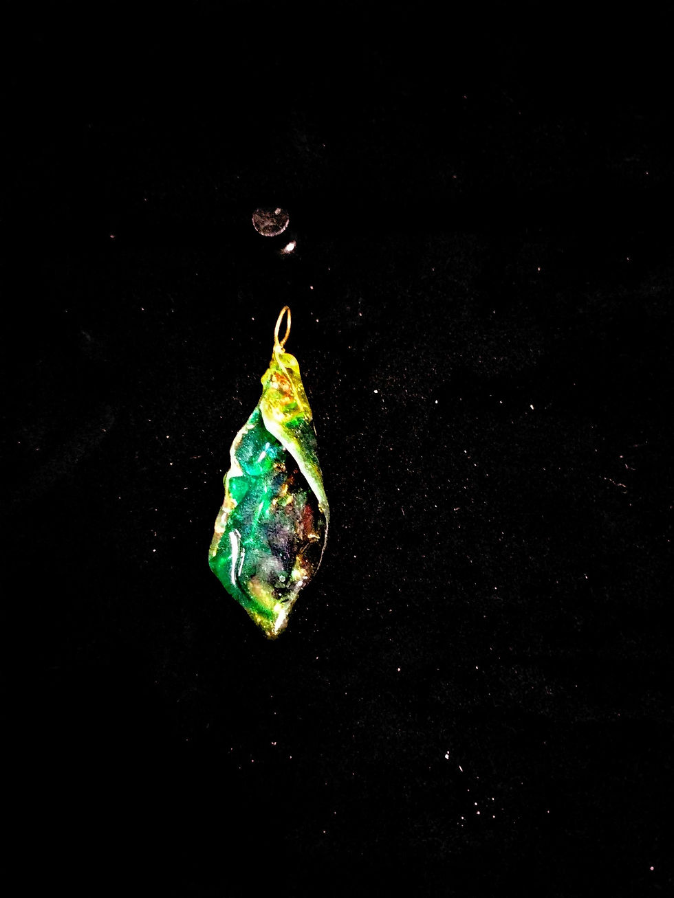 Thumbnail: CherUrLight Brown Green Yellow Pendant