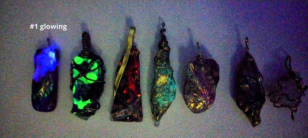 Thumbnail: CherUrLight Green-Blue Pendant