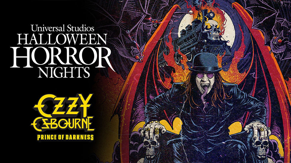 Ozzy Osbourne at Halloween Horror Nights - Courtesy Universal