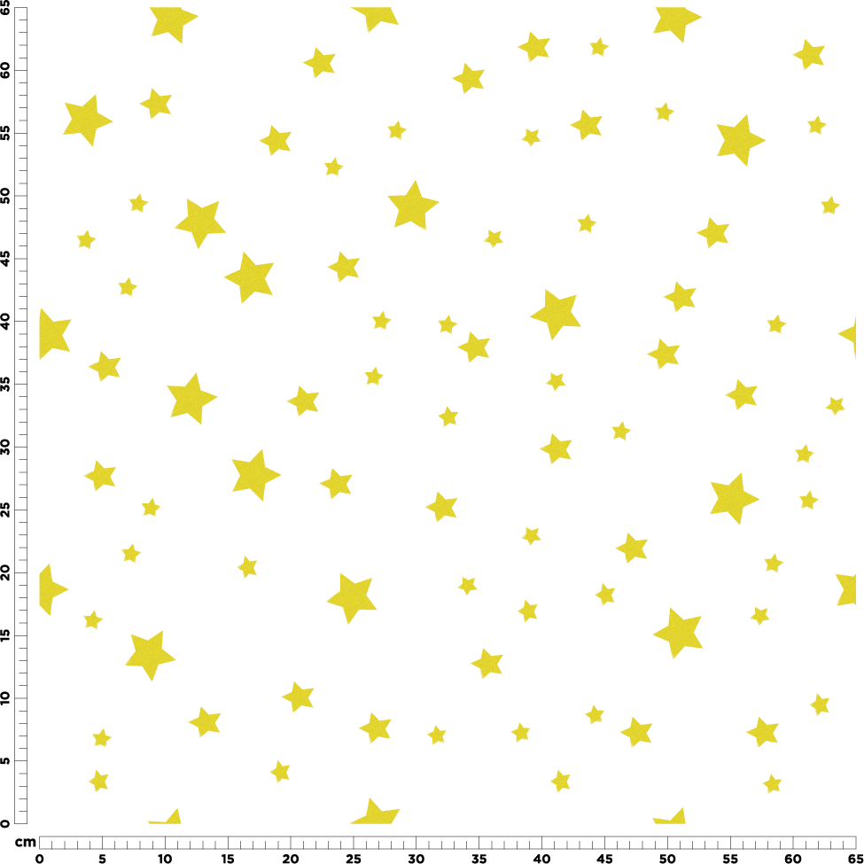 Thumbnail: Sky Full of Stars Print Ruler View
