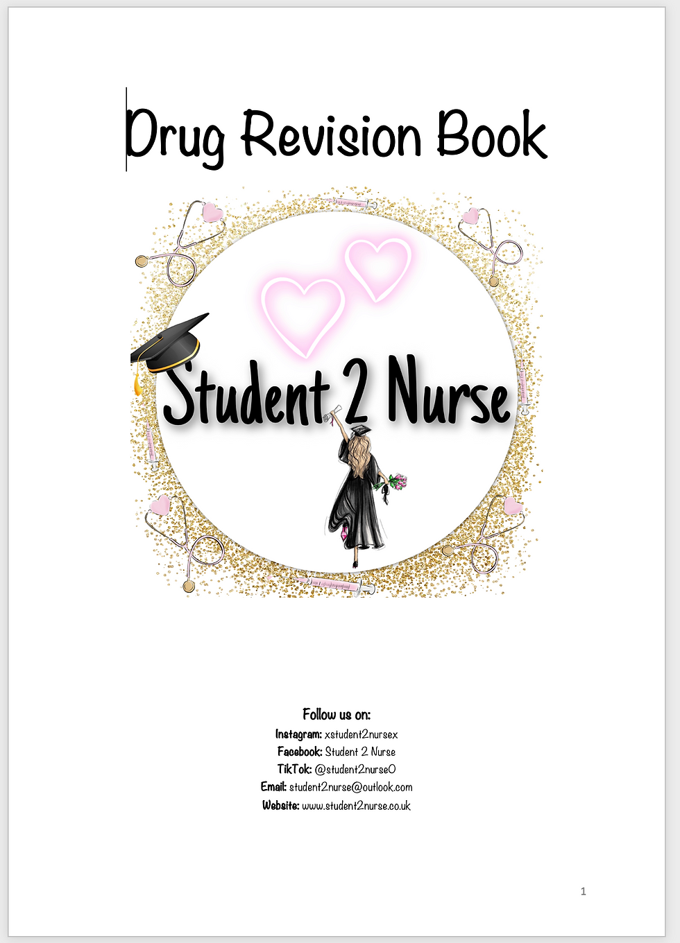 Drug Revision Book