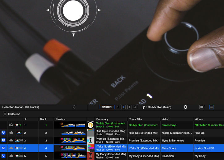 More effecient rotatary smart browsing on DDJ-GRV6 Pioneer DJ Controller by AlphaTheta
