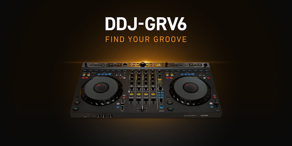 New Pioneer Dj Controller DDJ-GRV6 by AlphaTheta