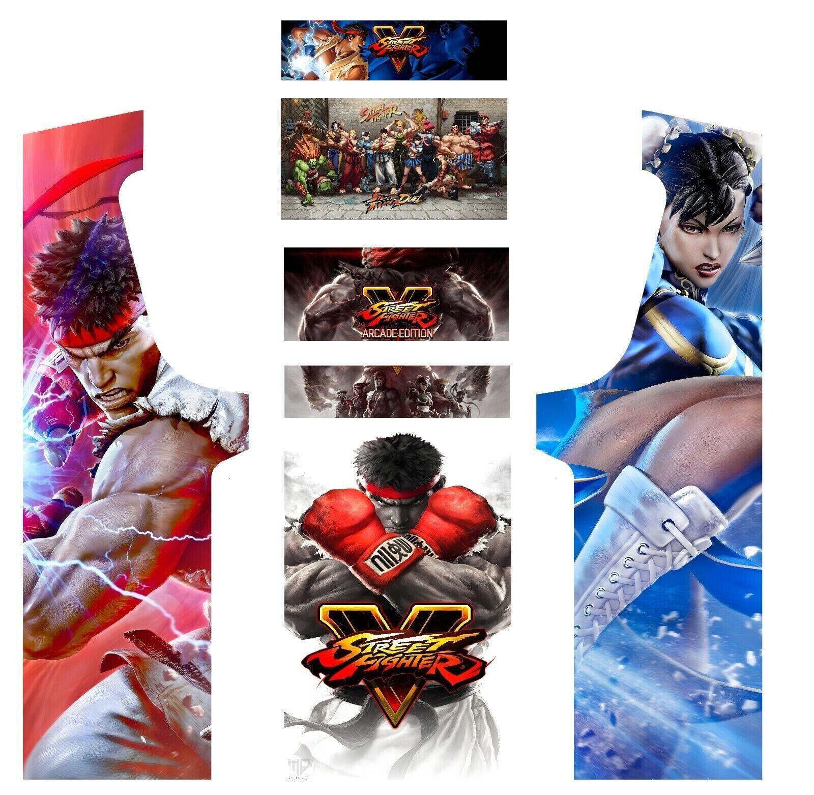 Arcade Essentiel stickers street fighter 4 / à partir de