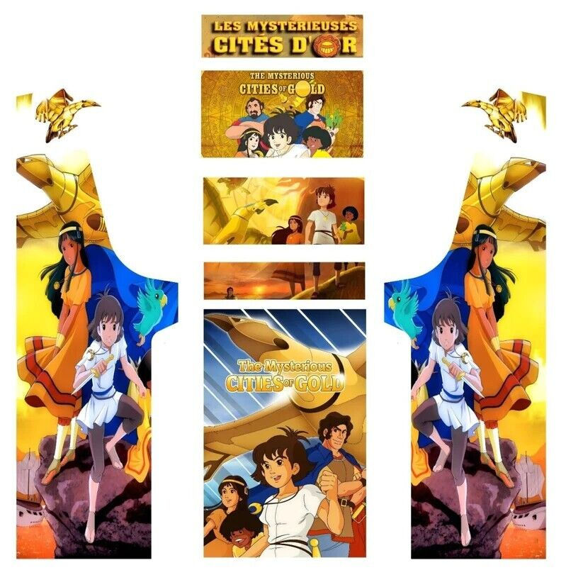 Arcade Essentiel stickers Les Mystérieuses Cités d'Or / à partir de
