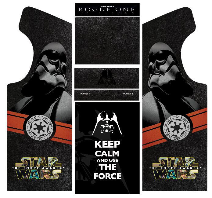 Arcade Essentiel stickers Modèle Star Wars 1 / à partir de